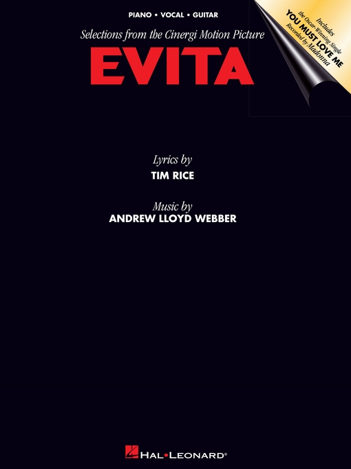 Title details for Evita (Songbook) by Andrew Lloyd Webber - Available